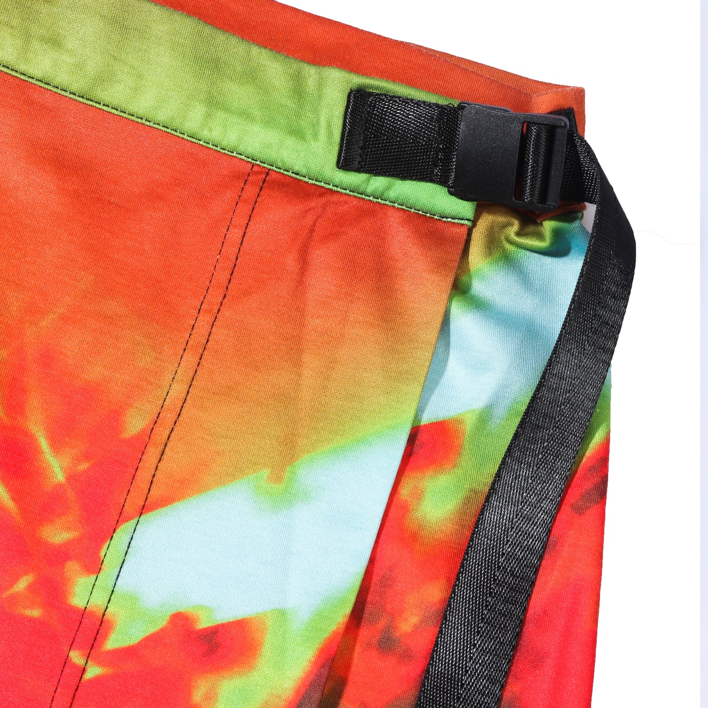 QUIET UNDER NONE X TSUKASA BLUR SKIRT PRINT