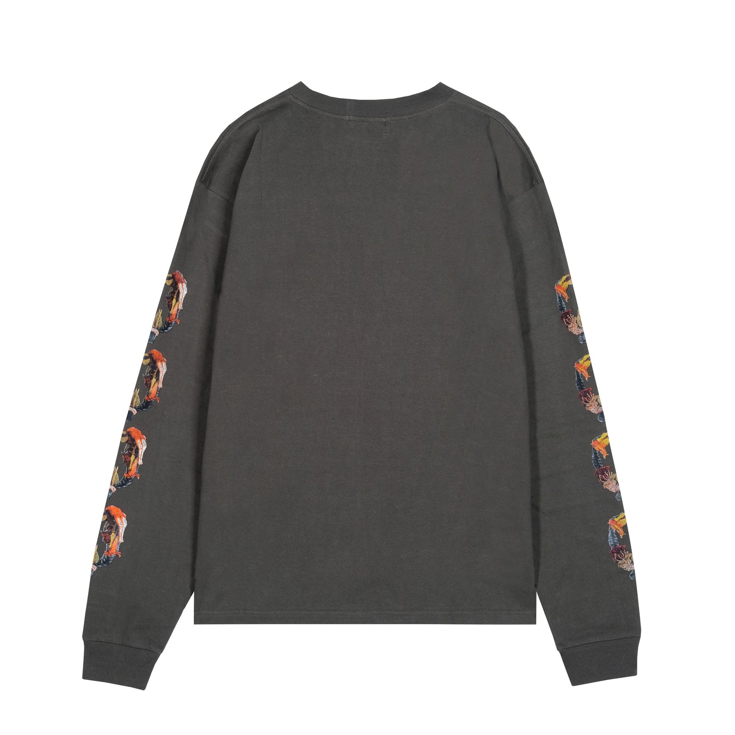 YOSSEFA DARK GREY LS TEE