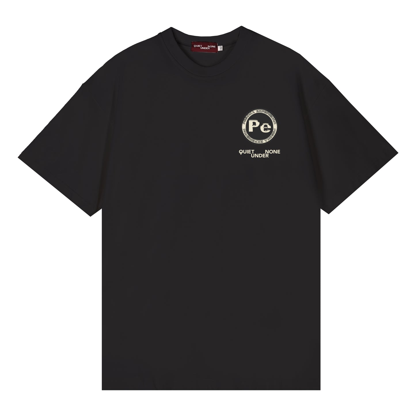 PESONA EXPERIENCE X QUIET UNDER NONE BLACK TEE