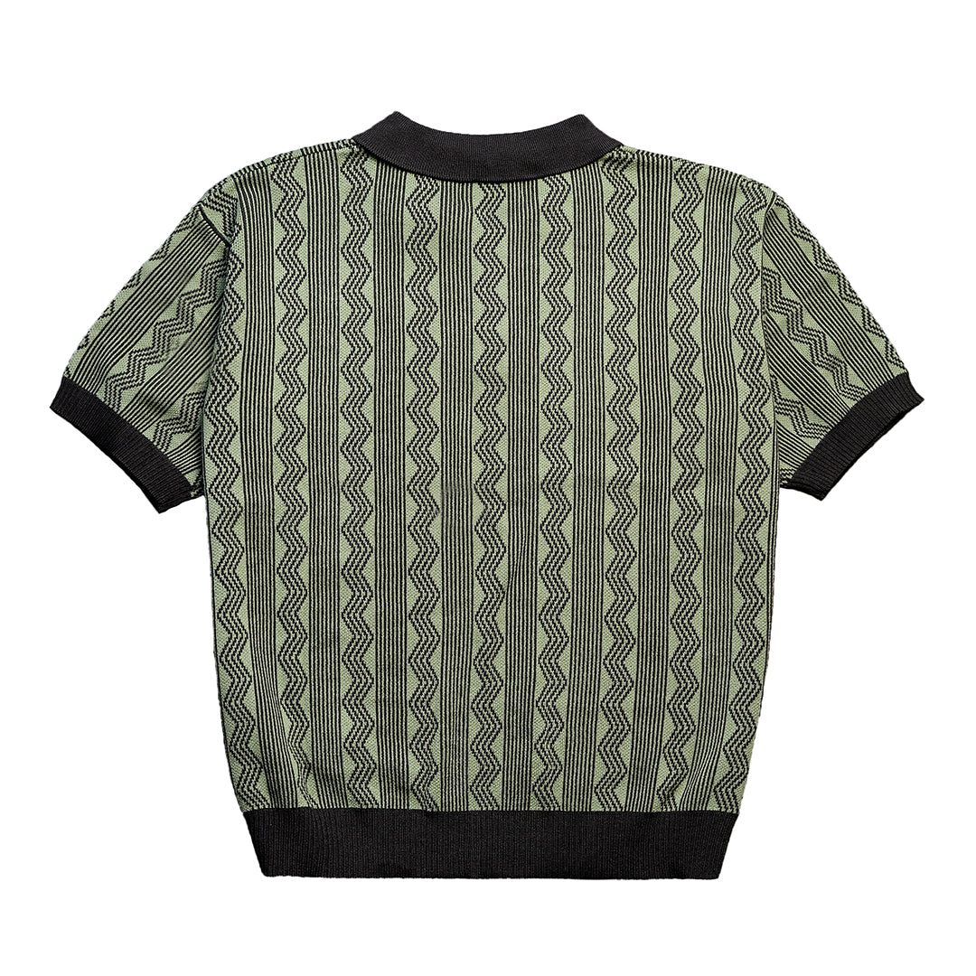 ZACH POLO KNIT - GREEN