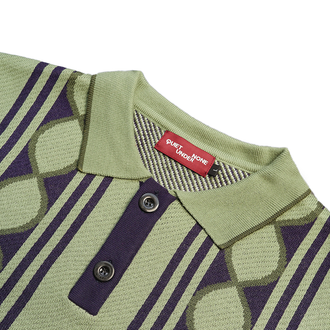 POLO KNIT SHIRTS - GREEN