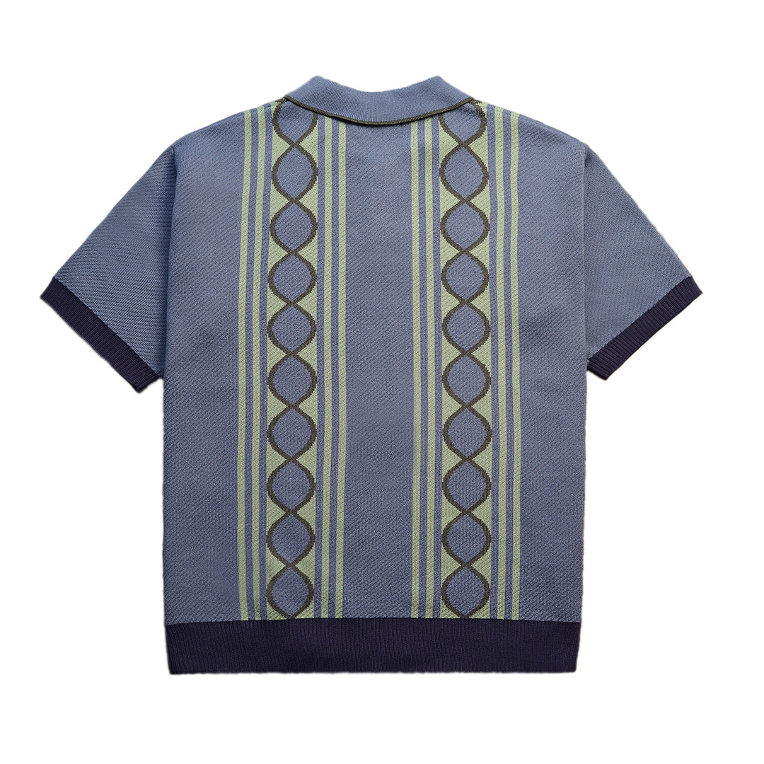 POLO KNIT SHIRTS - BLUE