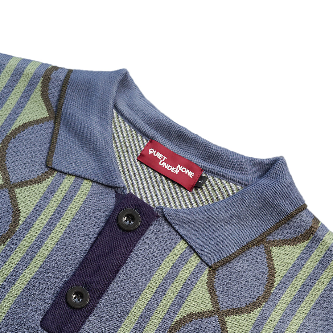 POLO KNIT SHIRTS - BLUE